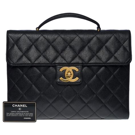 chanel brief case